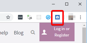 SEOInfo icon when page has AMP version screenshot