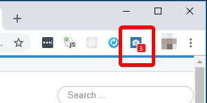 SEOInfo icon when page has errors screenshot
